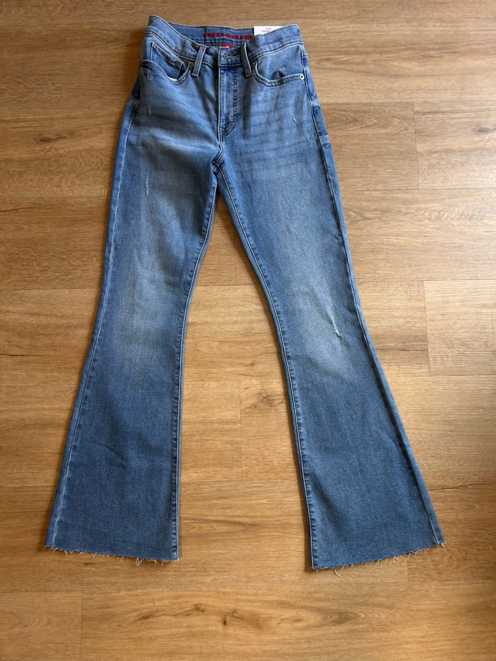 Lucky Brand Women's Medium Wash Blue Flared Jeans